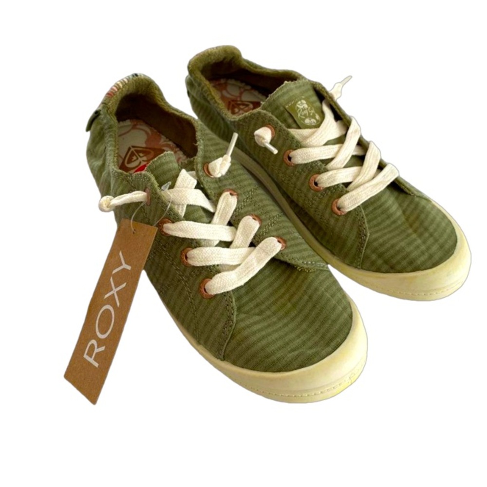 Roxy Women's Green Casual Sneakers